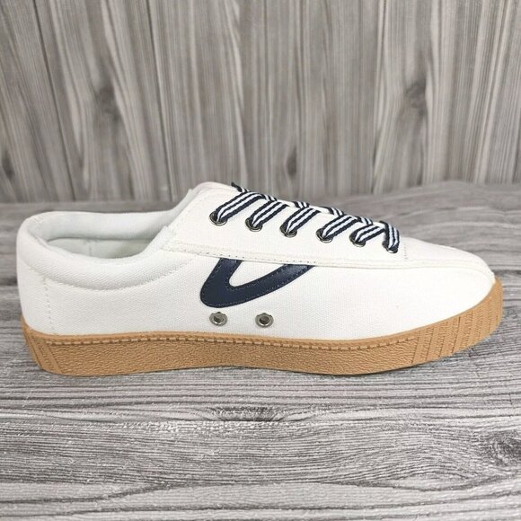 TRETORN Nyliteplus Canvas Sneakers Lace-up Casual Tennis Shoes - Women's Size 7 - Picture 15 of 16
